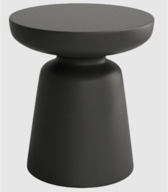 Borneo round coffee table in graphite