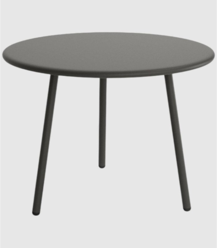 Samoa round coffee table large graphite