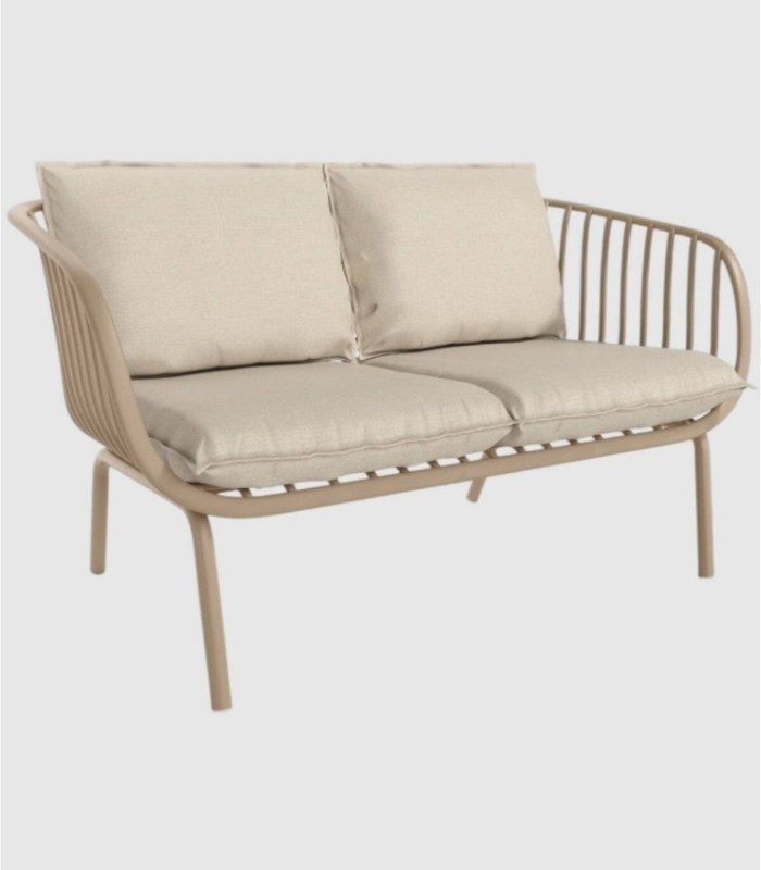 Aruba zand 2-zits fauteuil