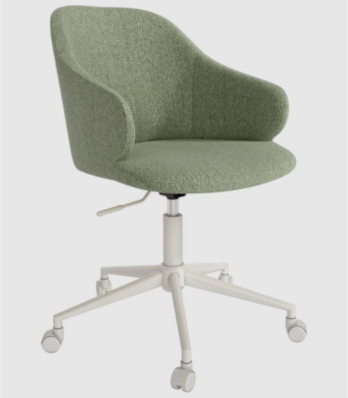 Zurich green height-adjustable desk chair