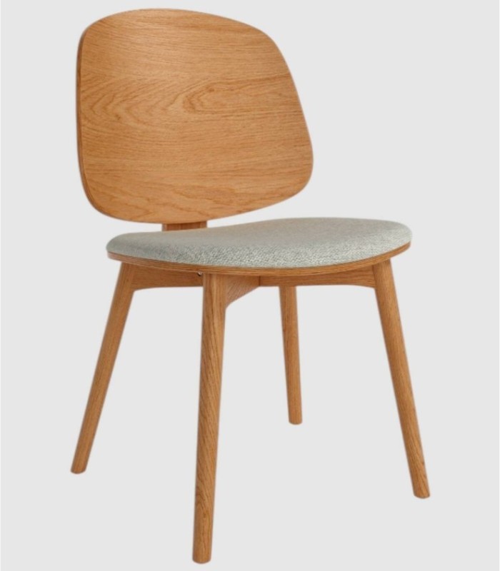 Pack of 2 Caelum grey chairs