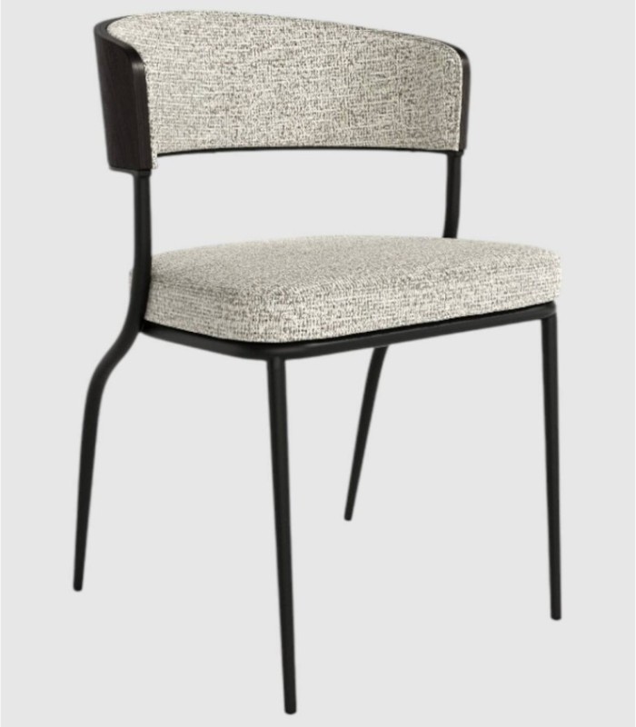 Pack of 2 Nimbus chairs, black jasper