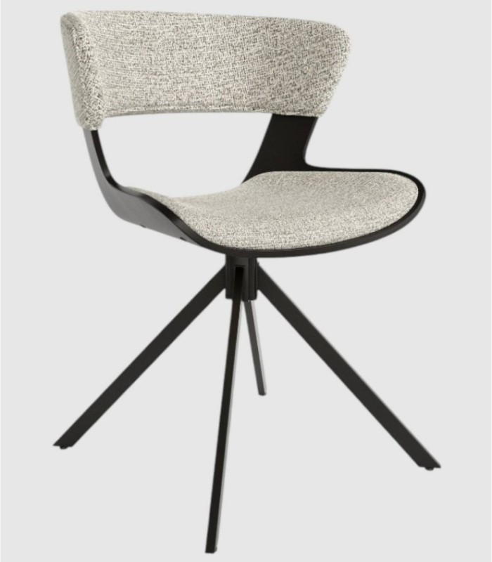 Set van 2 Umbria stoelen in zwarte jaspis