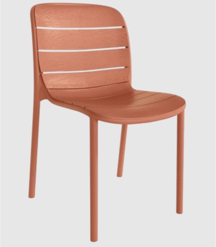 Pack 4 sillas Tulum teja