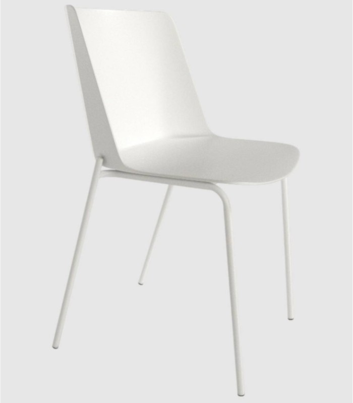 Orlando set of 4 white chairs