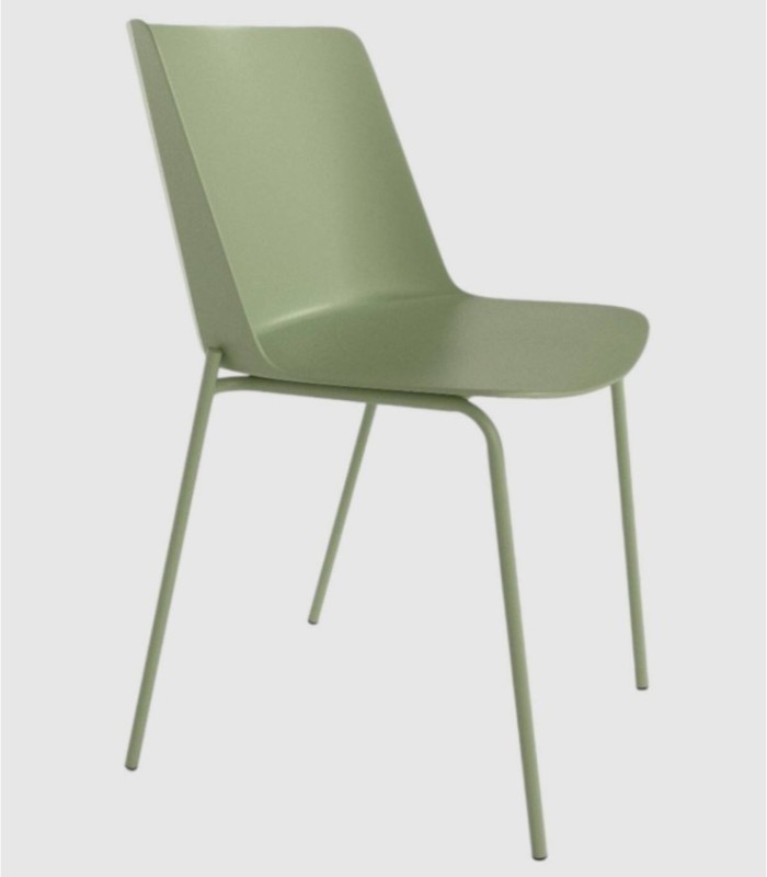 Set of 4 Orlando green chairs