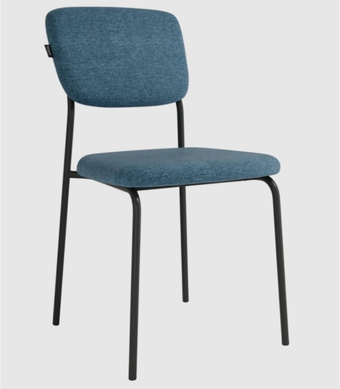 Set van 4 Kobe blauwe stoelen