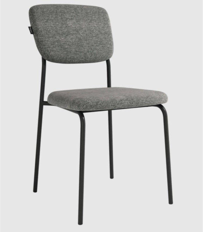 Set van 4 grijze Kobe stoelen