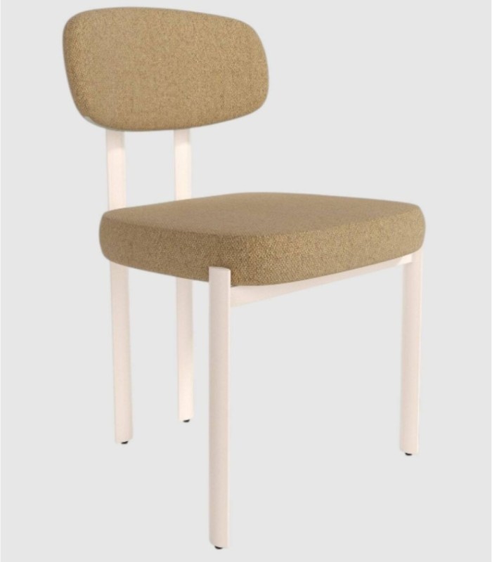 Set van 2 mosterdkleurige Pretoria-stoelen