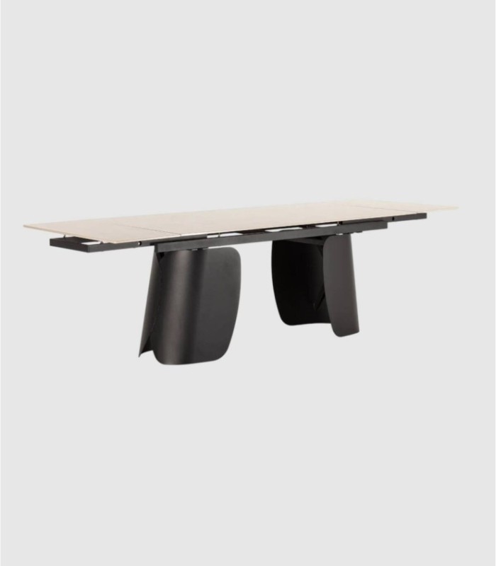 Doroban rechthoekige uitschuifbare tafel