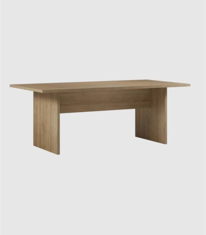 Savone large wooden square table