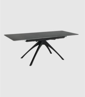 Nacur rectangular extendable table