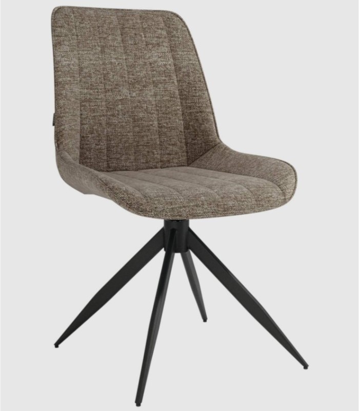 Bursa Brown Upholstered Chair