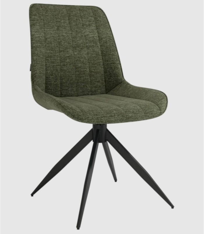 Bursa Green Upholstered Chair