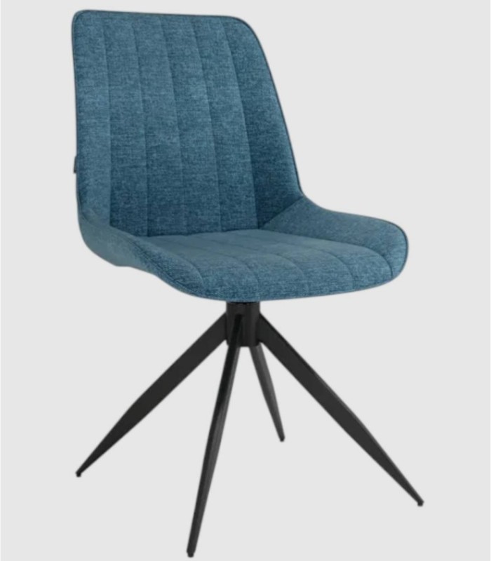 Bursa Blue Upholstered Chair