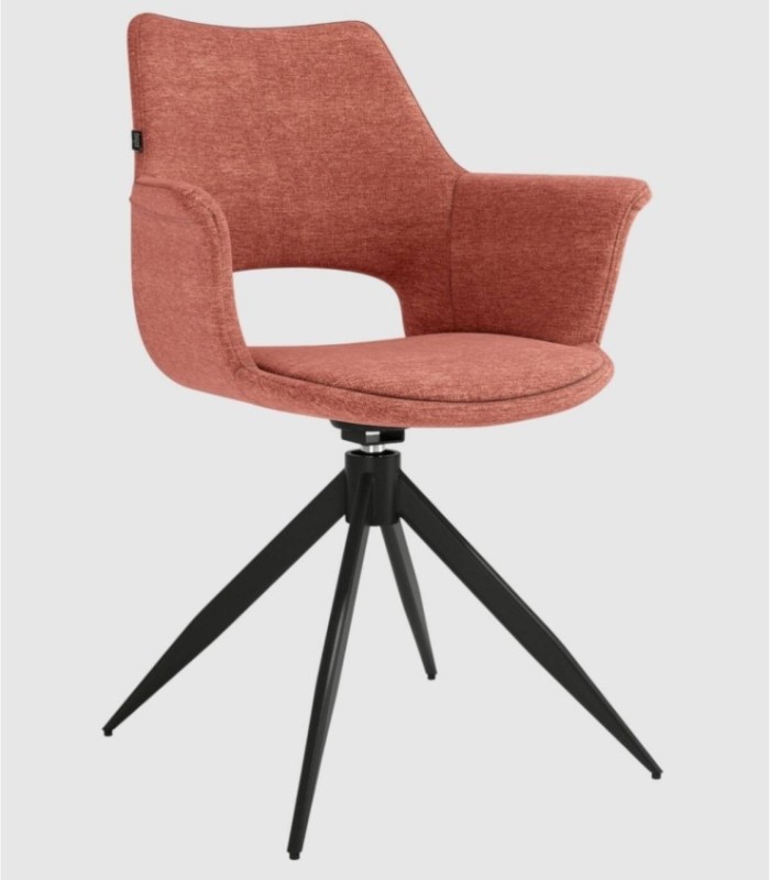 Toronto zalm gestoffeerde stoel