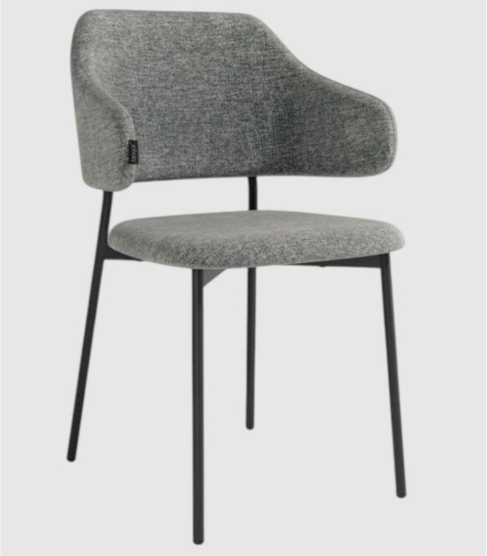 Set van 4 grijze Ghent stoelen