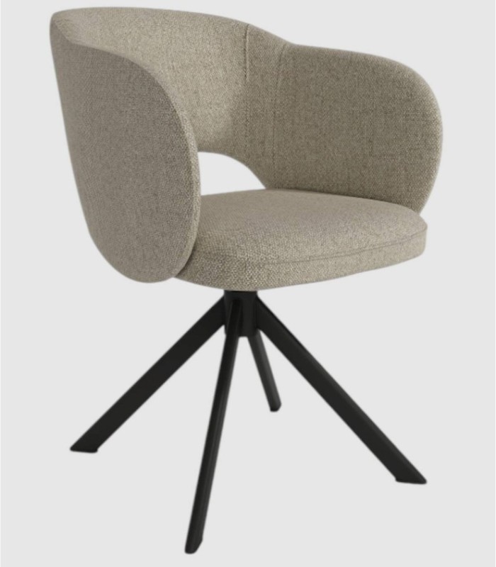 360 kurken draaistoel bruin