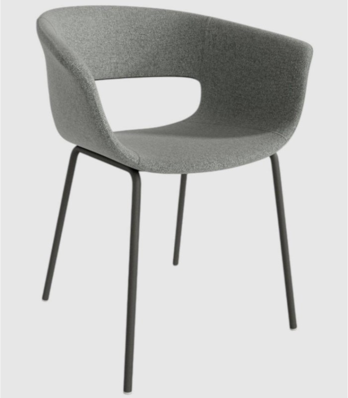 Pack of 2 Stockholm chairs, grey