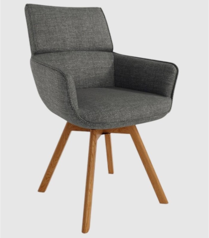 Pack of 2 Liverpool grey chairs