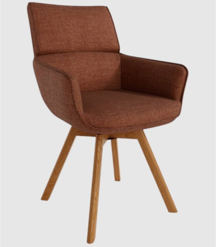 Pack of 2 Liverpool terracotta chairs