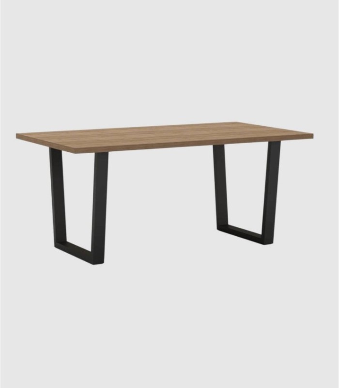 Tutely rectangular wooden table