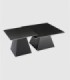 Set 2 mesas de centro Nuske negro