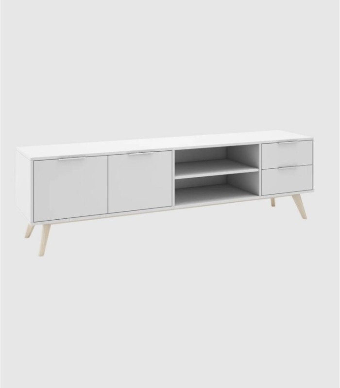 Mueble TV 2 puertas y 2 cajones Munet