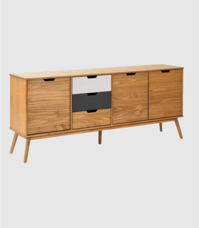 Puray 3-door and 3-drawer sideboard