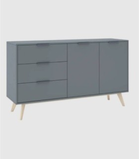 Deibel 2-door and 3-drawer sideboard