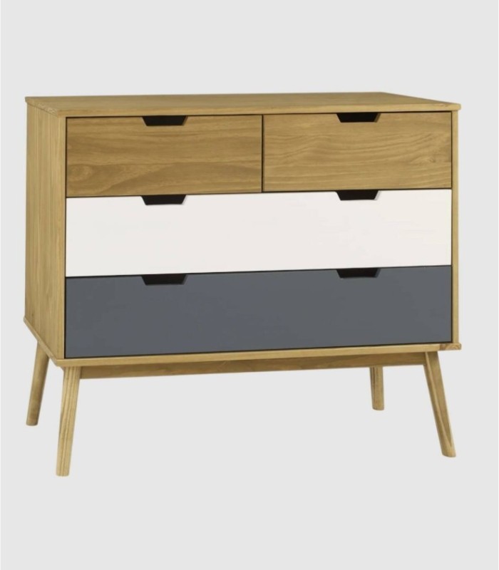 Cómoda 4 cajones Puray