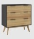 Cómoda 3 cajones Tilske