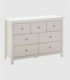 Cómoda 7 cajones Frielz