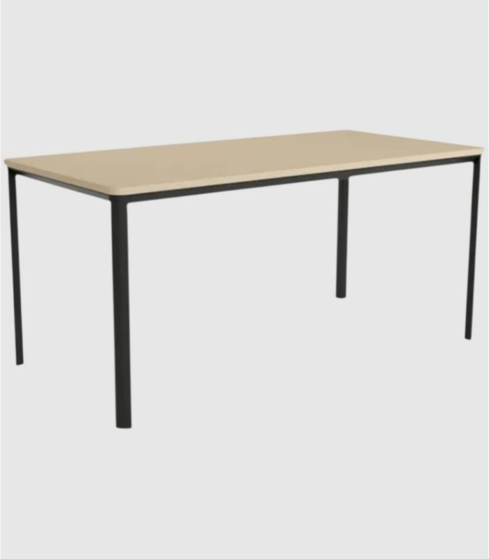 Onea grote zwarte parel rechthoekige tafel