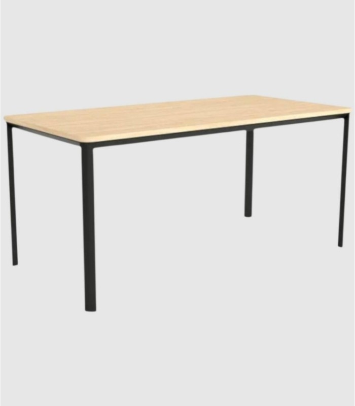 Onea large black alpin rectangular table