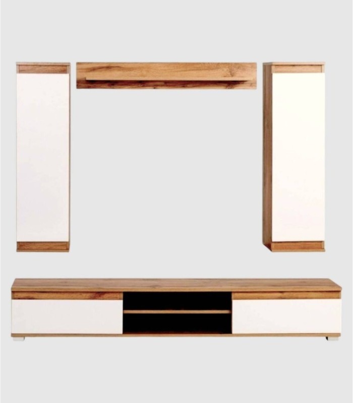 Composición muebles salón moderno Lusia