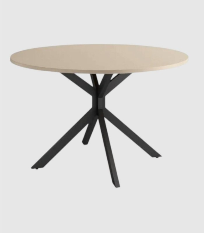 Mesa perla negro pequeña Wako