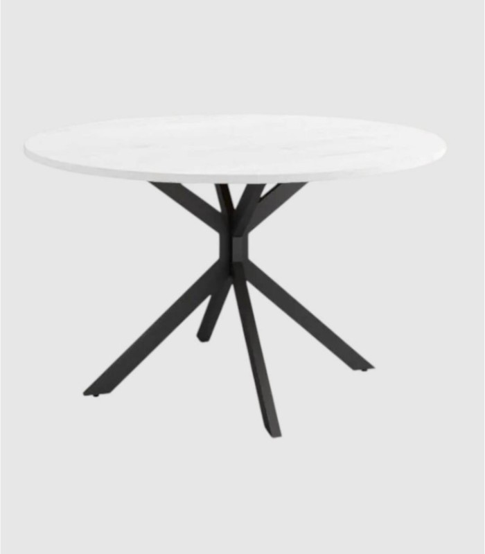 Waco small black white table