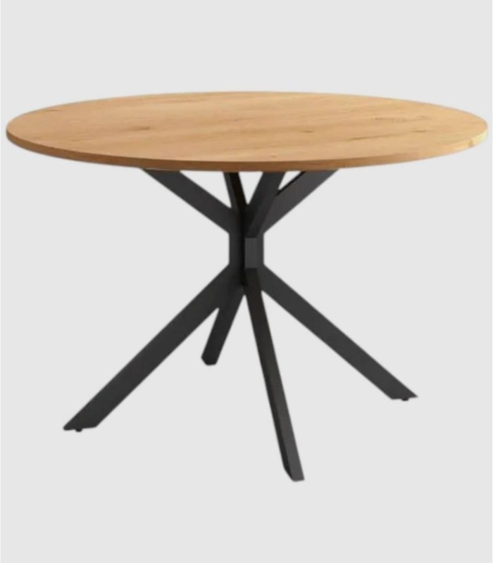 Wako grote tafel van zwart eikenhout