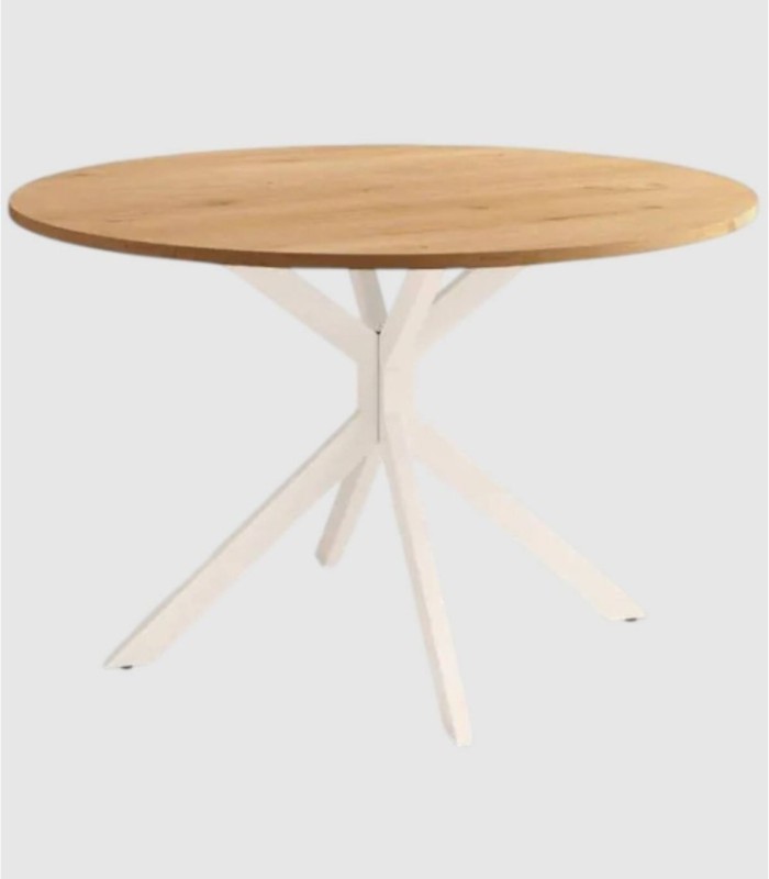 Wako Large Ivory Oak Table