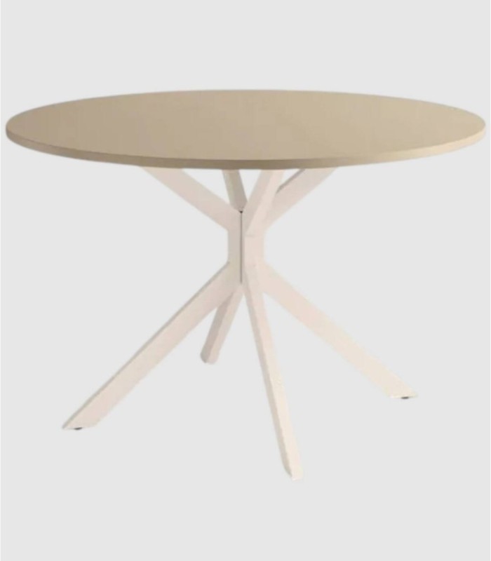 Mesa perla marfil grande Wako