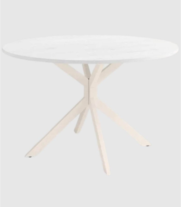 Wako large ivory white table
