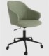 Silla escritorio elevable Glasgow verde