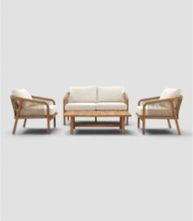 Set sofa sillones y mesa Lugano