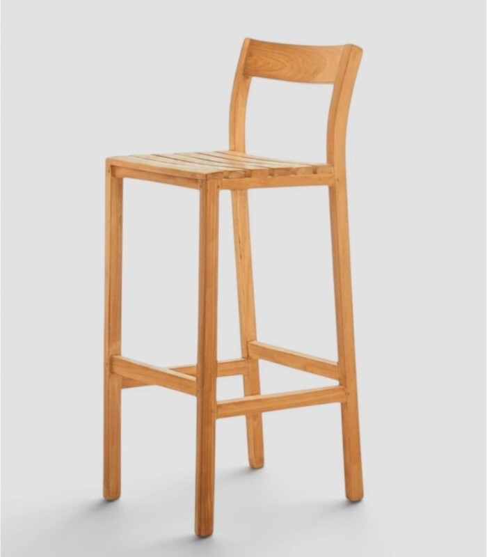 Edgar Teak Bar Stool