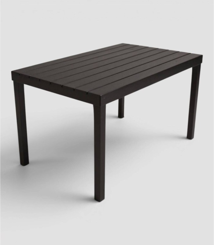 Rechthoekige kunststof tafel Sumatra