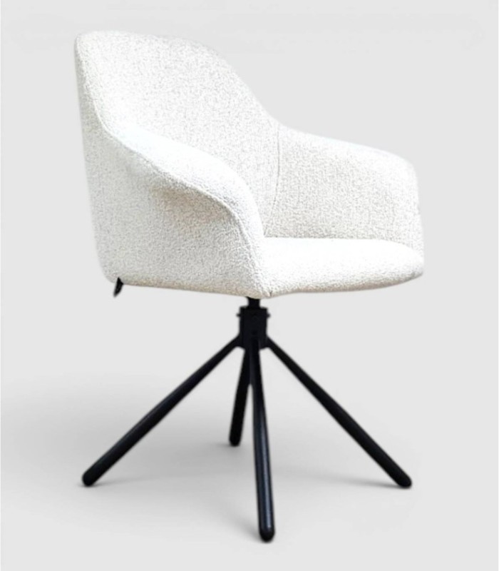Witte Smyrna eetkamerstoel