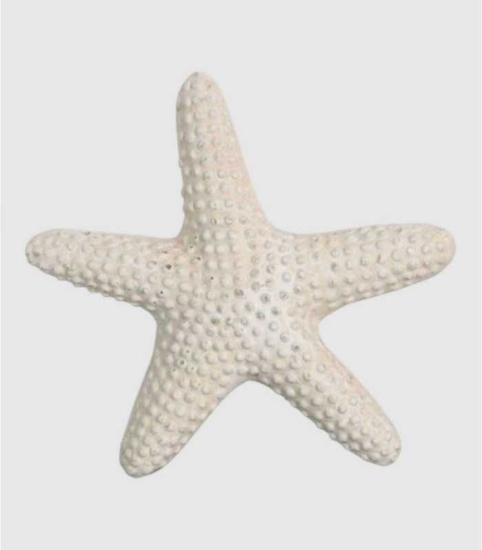 Star-shaped cement figure decoration