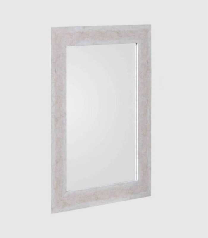 Beige MDF wandspiegel voor decoratie