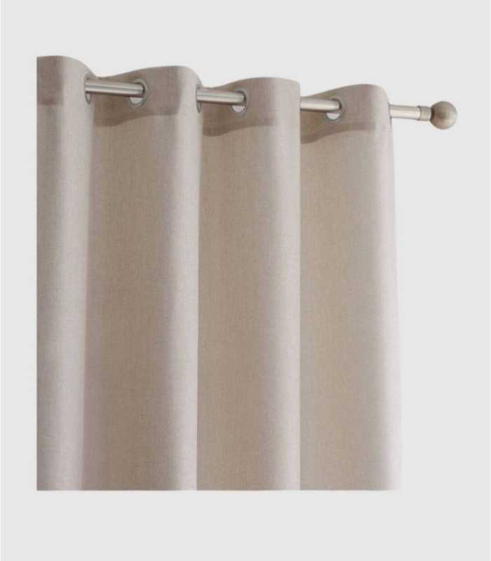 Rustic Curtain with Eyelets